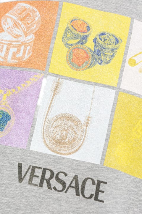 メンズ Versaceのフリース＆ラウンジウェア Versace Versace Printed Sweatshirt