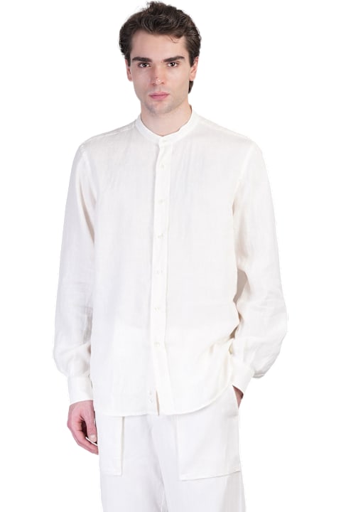 Aspesi for Men Aspesi Bruce Shirt In Beige Linen