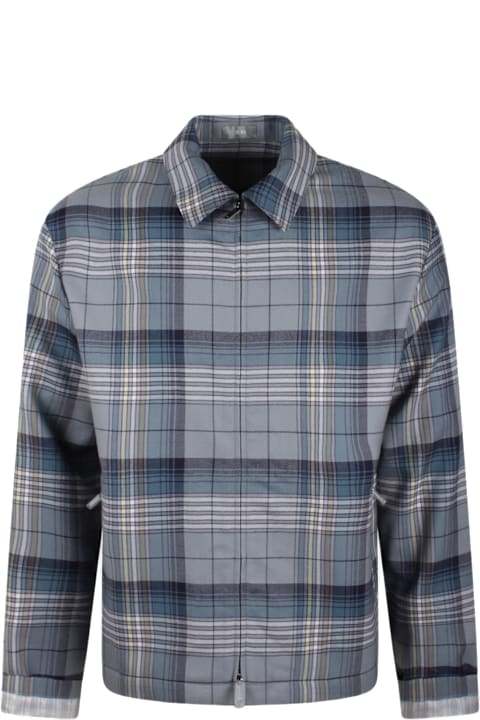 Dior for Men Dior Zipped Checked Shirt