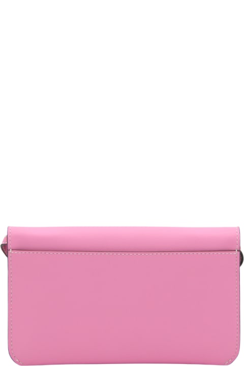 Clutches for Women J.W. Anderson Pink Leather Phone Bag