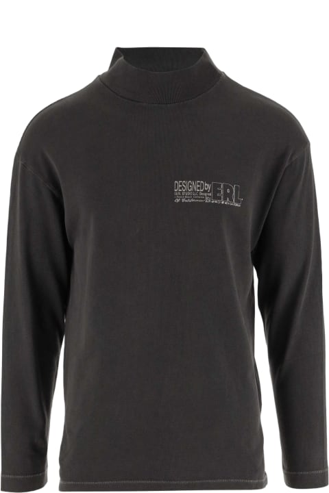 Sweaters for Men ERL Erl T-shirt Make Believe