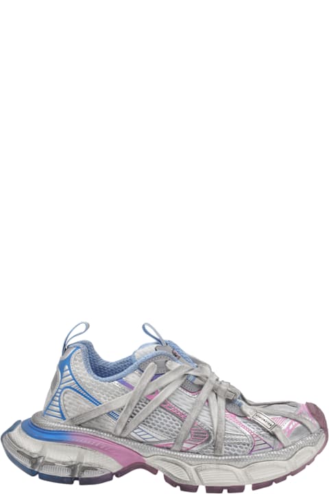 Balenciaga Sneakers for Women Balenciaga White And Multicolor Leather Sneakers