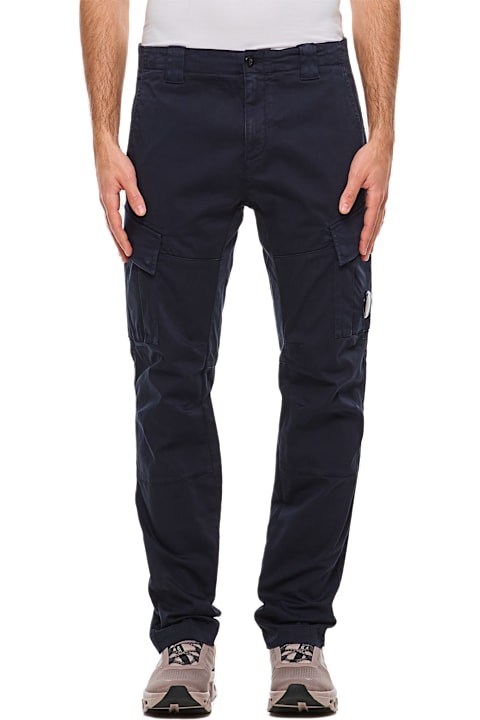 Pants for Men C.P. Company Sateen Stretch Cargo Lens Pants