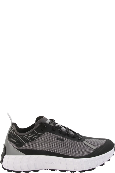 Norda Sneakers for Men Norda Grey The 001 W Blk Sneakers
