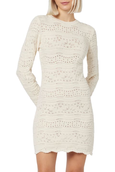 Homeware MC2 Saint Barth Woman Cotton Knit Mini Dress Imany