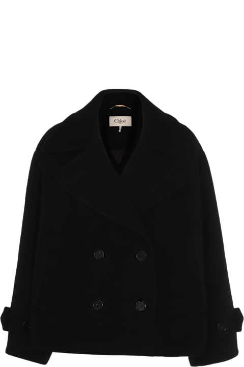 Homeware Chloé Black Wool Coat