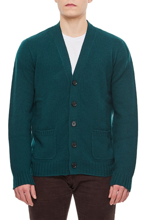 Drumohr Sweaters for Men Drumohr Wool Cardigan Sweater
