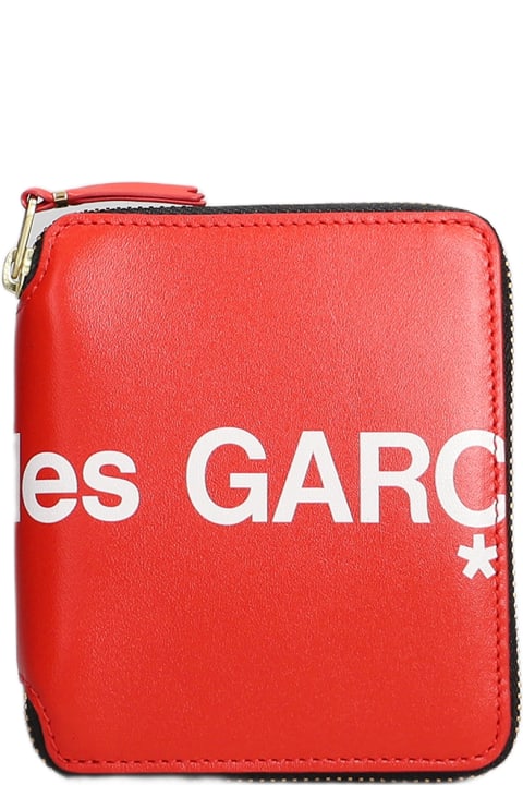 Comme des Garçons Wallet Wallets for Men Comme des Garçons Wallet Wallet In Red Leather
