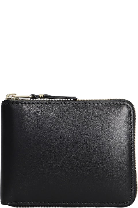 Accessories for Men Comme des Garçons Wallet Wallet In Black Leather