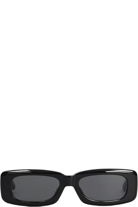 The Attico Eyewear for Women The Attico Mini Marfa Sunglasses In Black Acetate