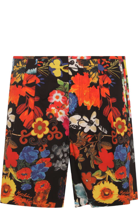 Moschino Pants for Men Moschino Multicolour Flower Shorts