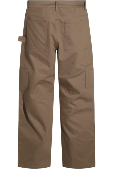 Golden Goose Pants for Men Golden Goose Brown Cotton Pants