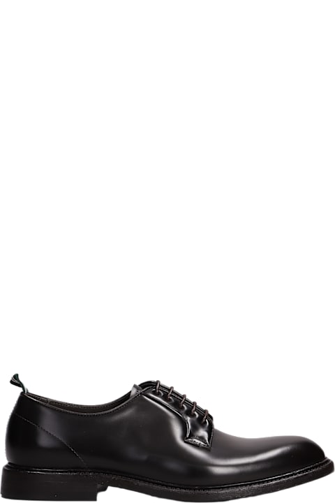 Green George Shoes for Men Green George Lace Up Shoes In Dark Brown Leather
