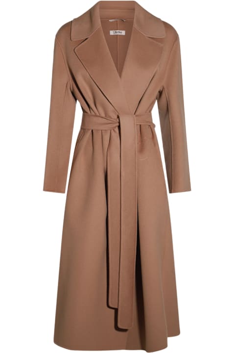 'S Max Mara Coats & Jackets for Women 'S Max Mara Beige Wool Livia Coat