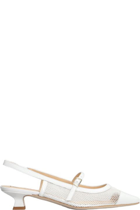 High-Heeled Shoes for Women Fabio Rusconi Pumps In White Leather