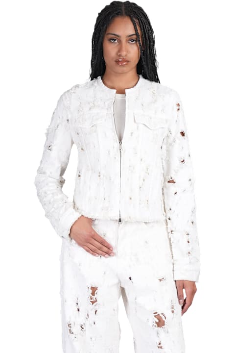 Haikure الملابس لـ السيدات Haikure Jena Denim Jackets In Beige Cotton