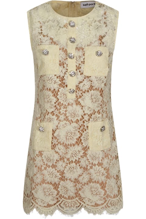 Homeware self-portrait Yellow Dress