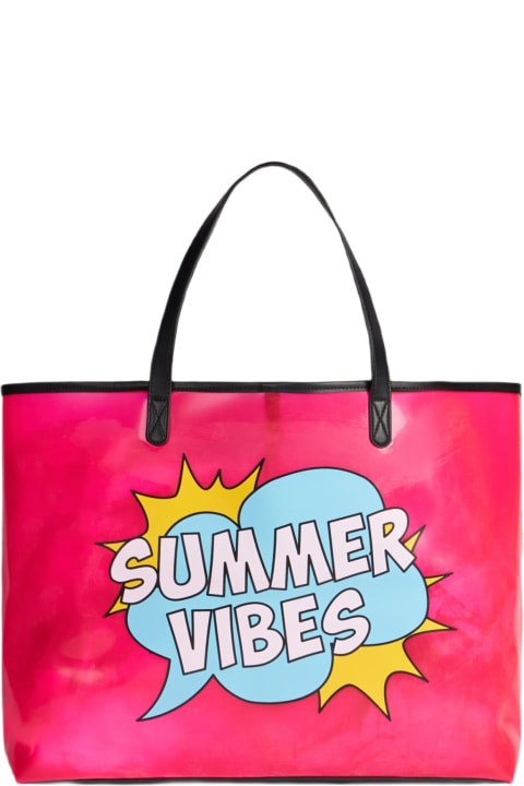 Homeware MC2 Saint Barth Summer Vibes Transparent Pvc Bag