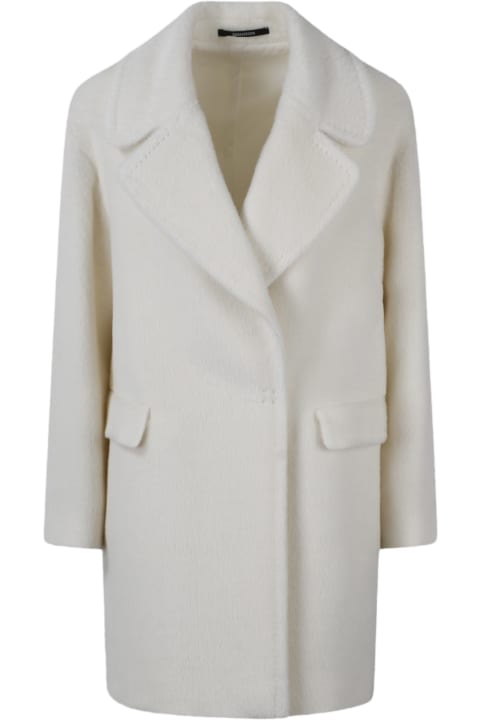 Fashion for Women Tagliatore Alpaca Wool Blend Double Beasted Coat
