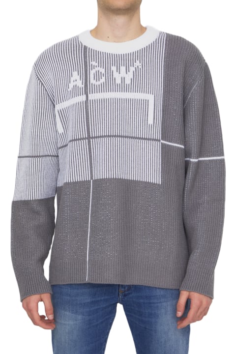 メンズ A-COLD-WALLのニットウェア A-COLD-WALL Grid Sweater