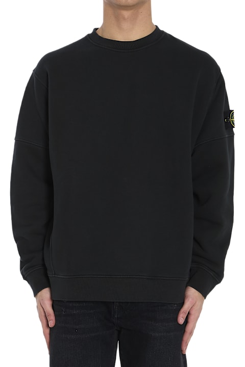 Clothing for Men Stone Island Old Effect Sweatshirt