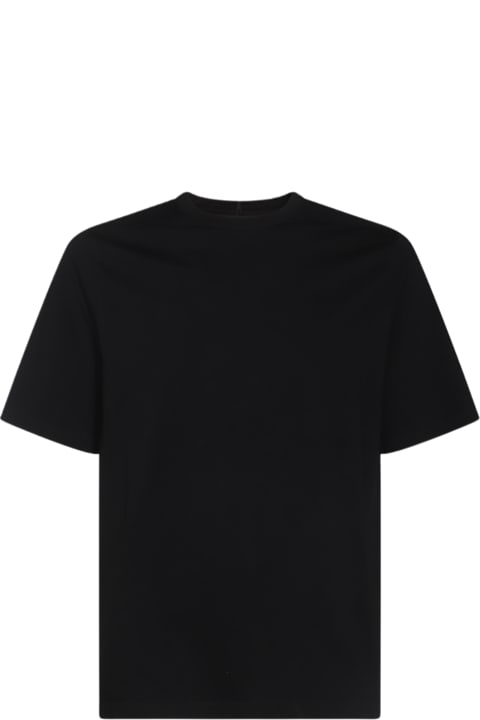 Homeware Rick Owens Black Cotton T-shirt