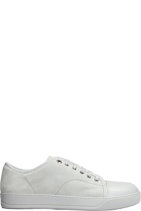 Fashion for Men Lanvin Dbb1 Sneakers In Grey Suede