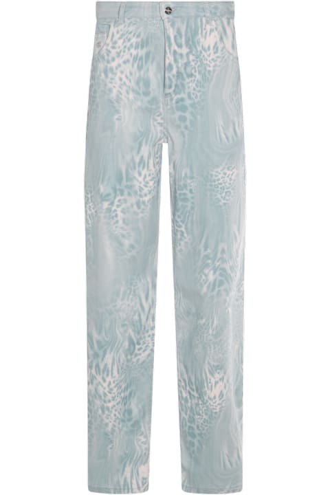 Blumarine Blue Cotton Denim Jeans | italist