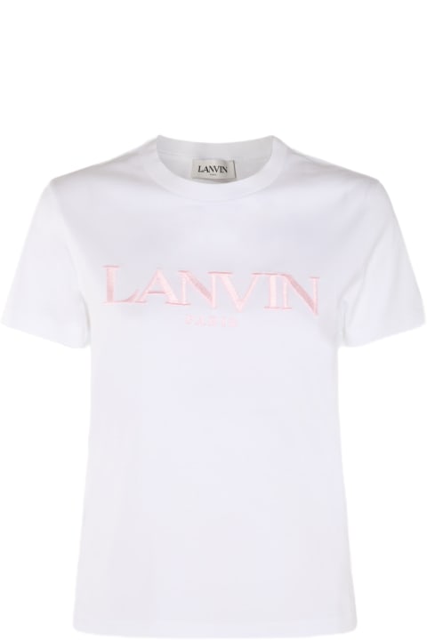 ウィメンズ Lanvinのトップス Lanvin White Cotton T-shirt