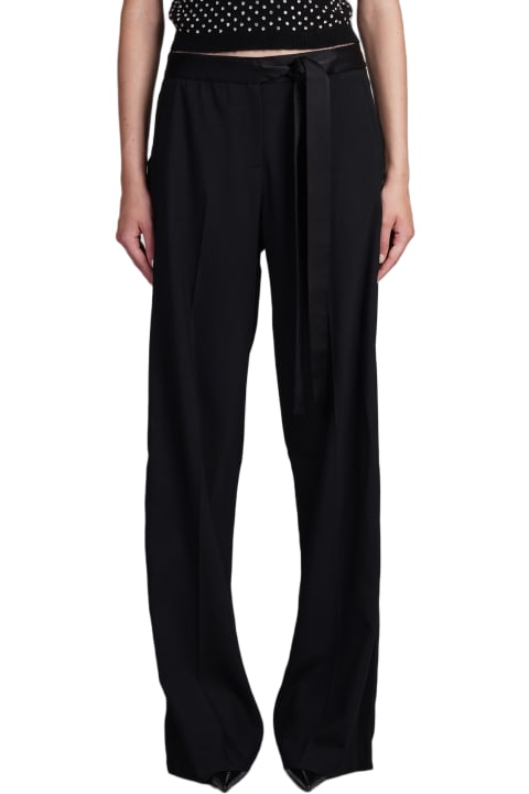 David Koma for Women David Koma Pants In Black Wool