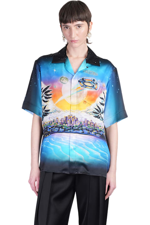 Casablanca Topwear for Women Casablanca Shirt In Multicolor Silk