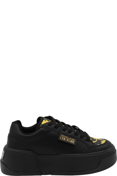 （aiai）VERSACE JEANS COUTURE Versace Jeans Couture Black Sneakers | italist