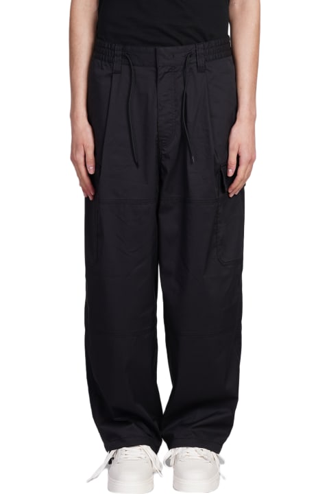 Emporio Armani Pants for Men Emporio Armani Pants In Black Cotton