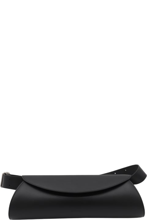 Homeware Jil Sander Black Leather Tote Bag