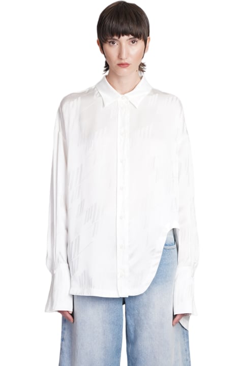 Fashion for Women The Attico Diana Shirt In White Viscose