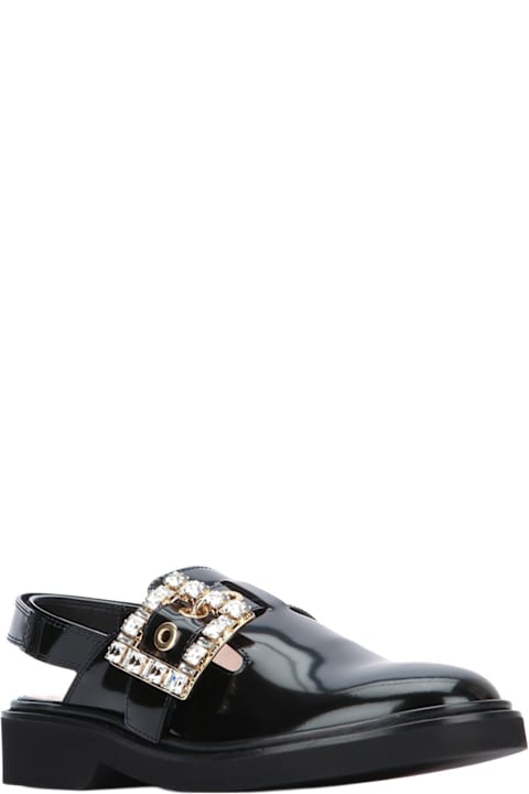 Roger Vivier for Women Roger Vivier Viv Rangers Strass Mule