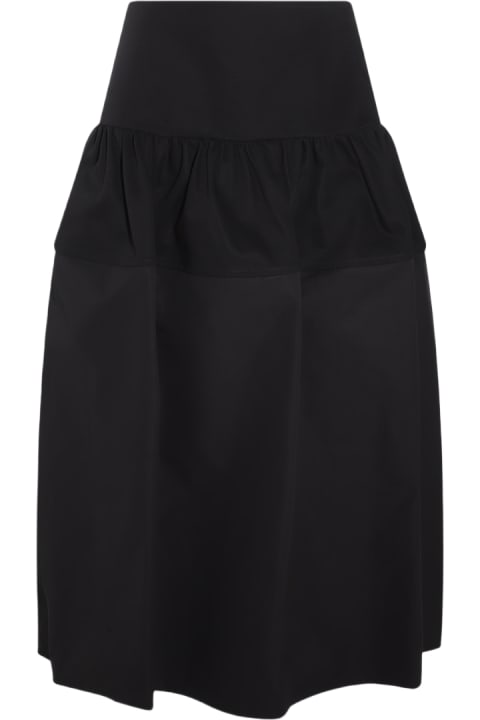 Fashion for Women Jil Sander Black Cotton Skirt