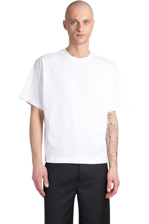 メンズ Séfrのウェア Séfr Atelier T-shirt In White Cotton