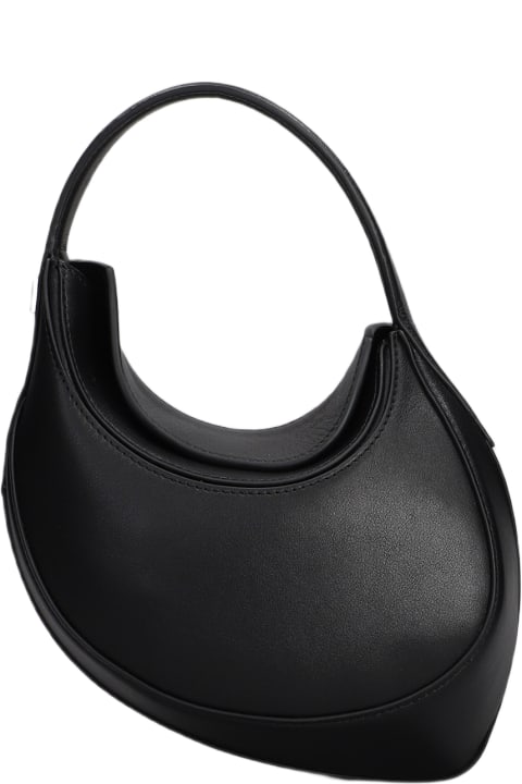Bags for Women Mugler Hand Bag In Black Leather