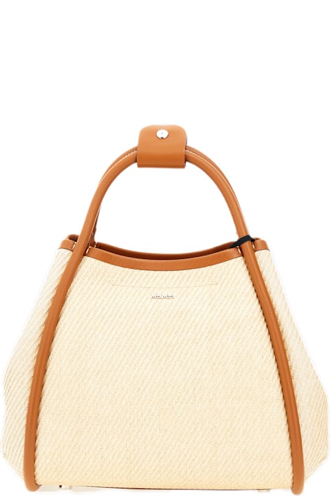 Max Mara Bags for Women Max Mara Summer Marines Rafia Handbag