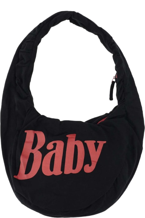 メンズ ERLのトートバッグ ERL Baby Print Cotton Shoulder Bag