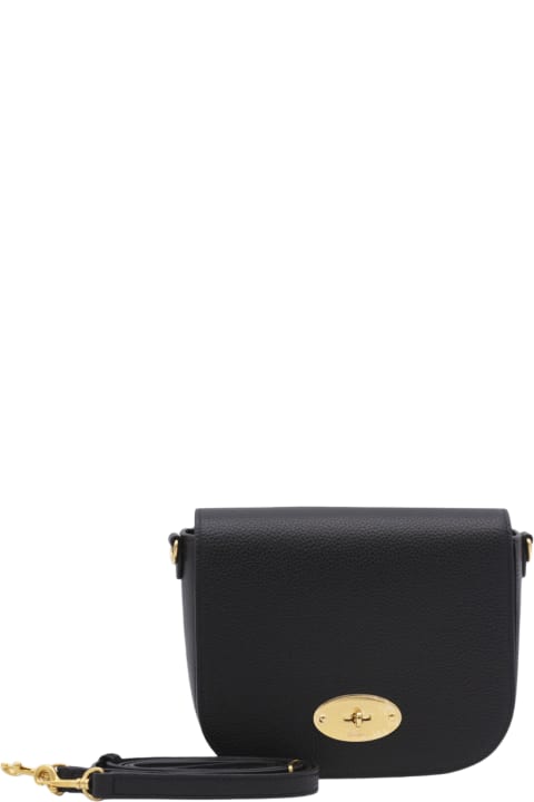 Fashion for Women Mulberry Black Leather Darley Crossbody Bag