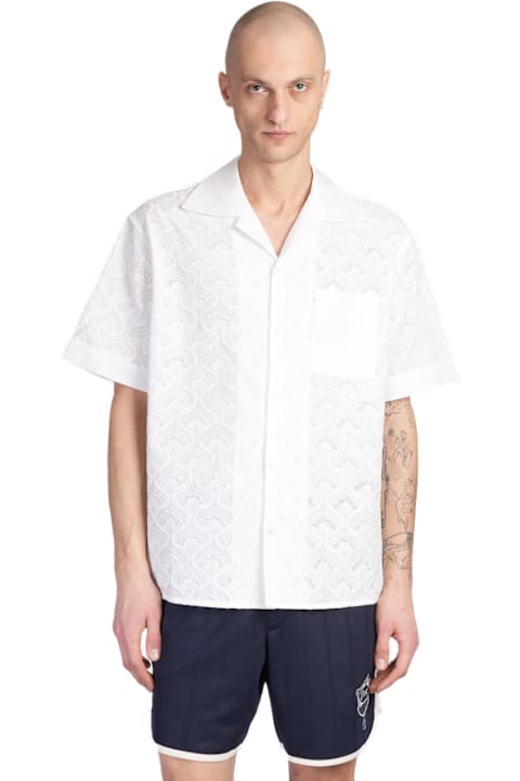 Drôle de Monsieur Clothing for Men Drôle de Monsieur Shirt In White Cotton