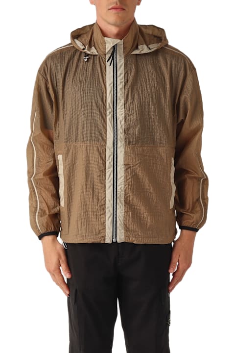 Premiata for Kids Premiata Mirror Var 72 In Ripstop Naturale Jacket