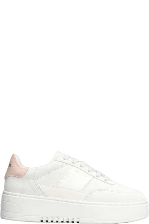Axel Arigato Wedges for Women Axel Arigato Orbit Vintage Sneakers In White Suede