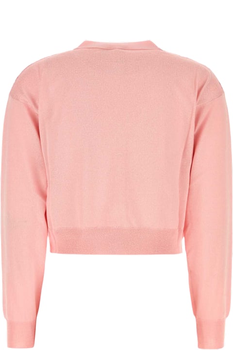 Etro for Women Etro Pink Cotton Blend Cardigan