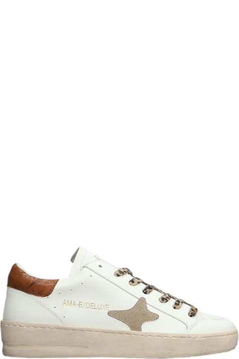 AMA-BRAND Sneakers for Women AMA-BRAND Sneakers In White Leather