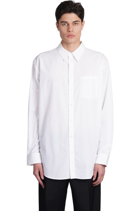 メンズ Helmut Langのシャツ Helmut Lang Shirt In White Cotton
