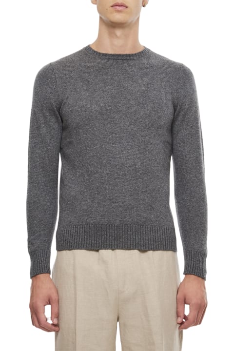 Drumohr Sweaters for Men Drumohr Crewneck Cashmere Sweater