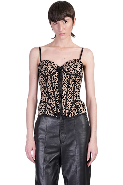 Giuseppe di Morabito for Women Giuseppe di Morabito Topwear In Beige Polyester